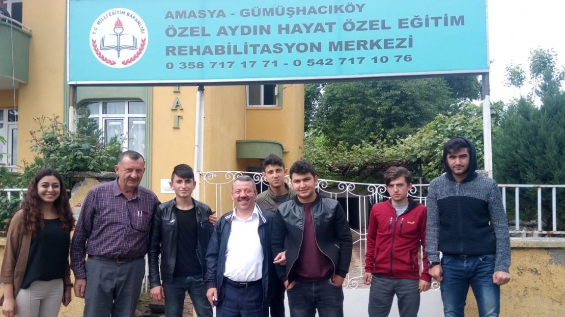 Okul Müdürümüz Bir Grup Öğrencisiyle Beraber Gümüşhacıköy'deki Özel Öğretim Kurumlarına Ziyaretlerde Bulundu