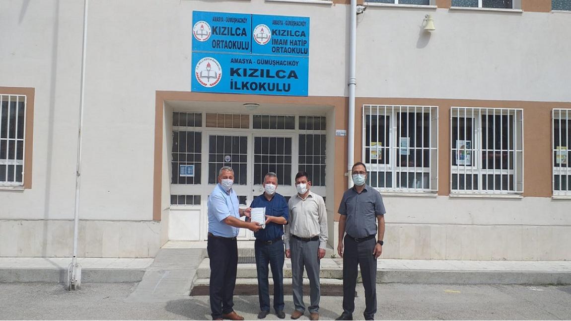 Bugün Gümüşhacıköy Müftülüğü Gençlik Koordinatörlüğü Okul Müdürümüz Murat ÖNDER'i Makamında Ziyaret Etti